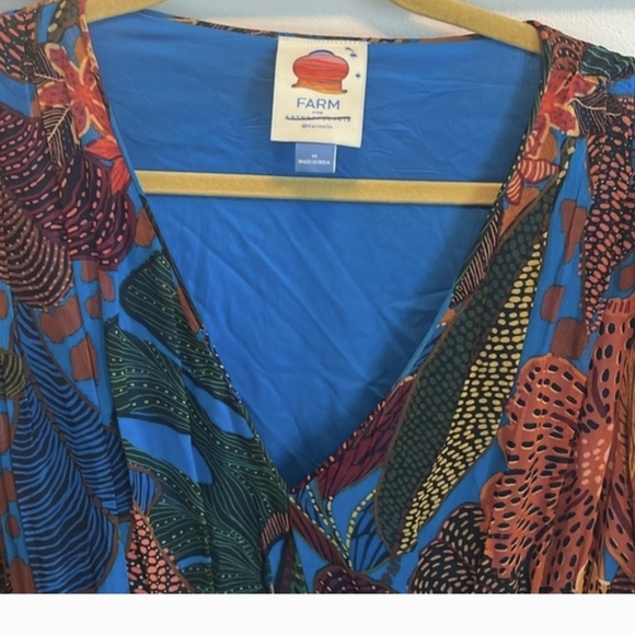 Farm Rio Multicolor Maxi M Dress - Picture 4 of 10